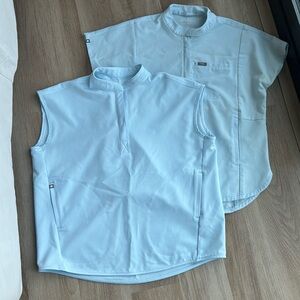 Women’s Figs Scrub Top Set, Size Small